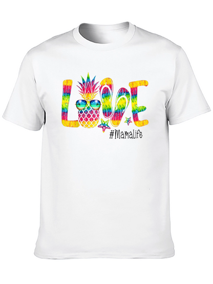 Mama Life Love Tie Dye T-Shirt