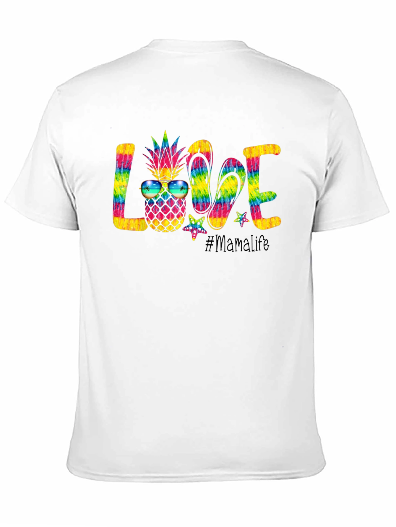 Mama Life Love Tie Dye T-Shirt