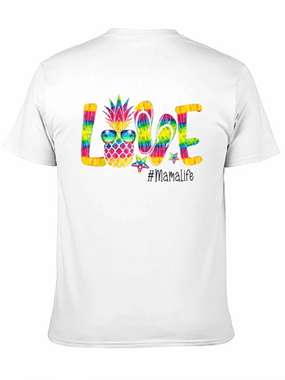 Mama Life Love Tie Dye T-Shirt