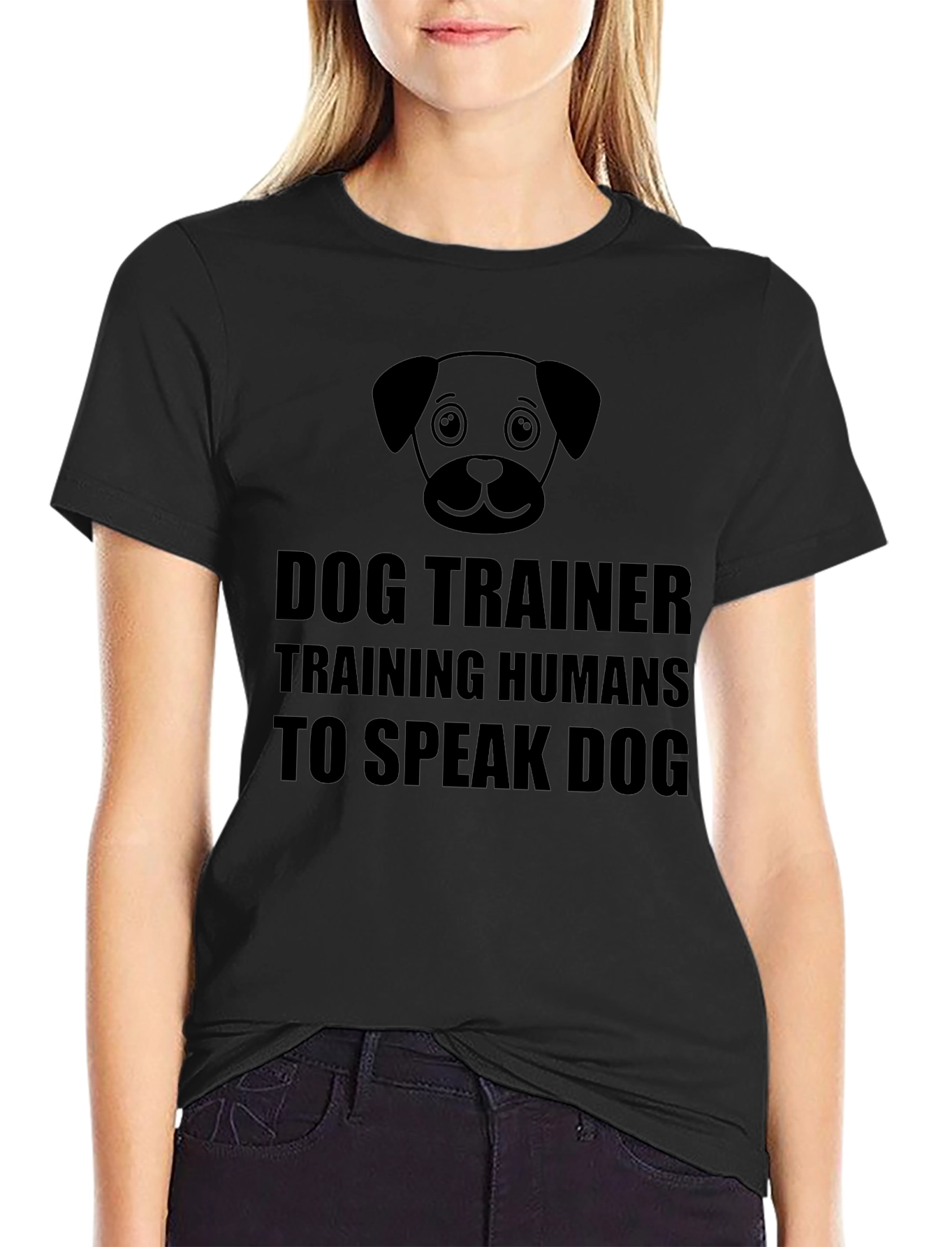 Dog Trainer T-Shirt - Training Humans to Speak Dog