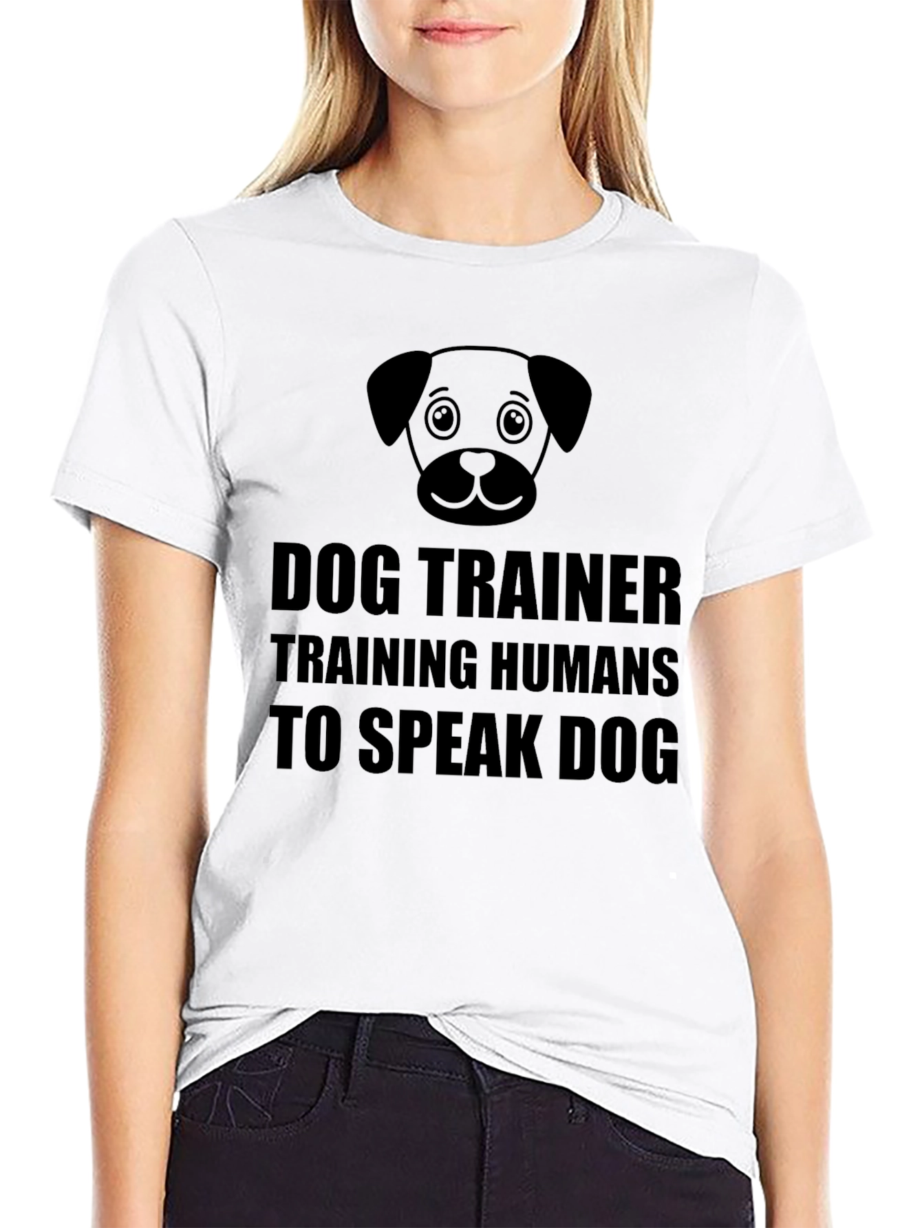 Dog Trainer T-Shirt - Training Humans to Speak Dog