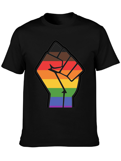 Pride Fist Black T-Shirt