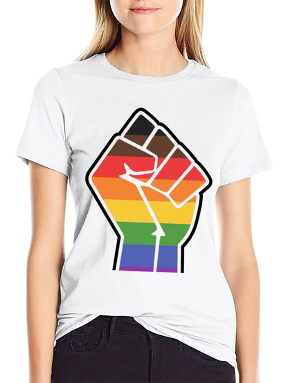 Pride Fist Black T-Shirt