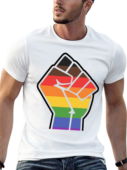 Pride Fist Black T-Shirt