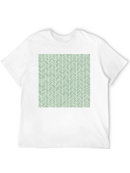 Patterned Graphic Tee - Casual Comfort