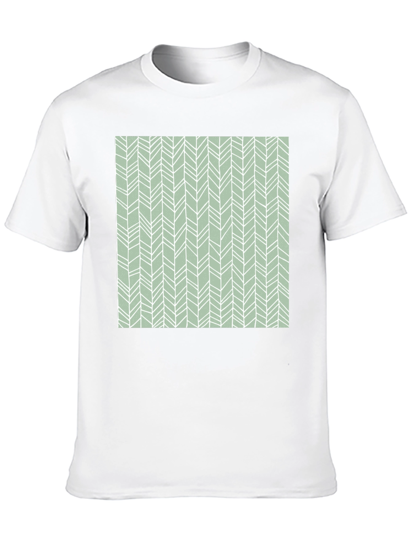 Patterned Graphic Tee - Casual Comfort