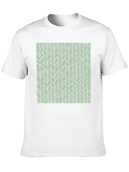 Patterned Graphic Tee - Casual Comfort