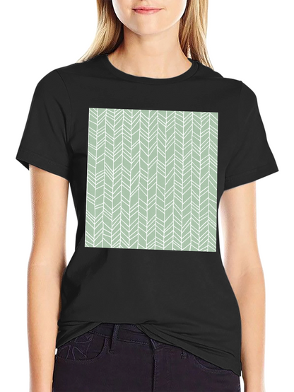 Patterned Graphic Tee - Casual Comfort