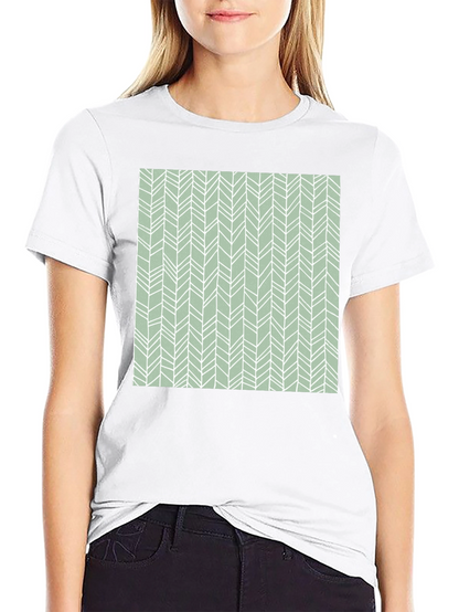 Patterned Graphic Tee - Casual Comfort
