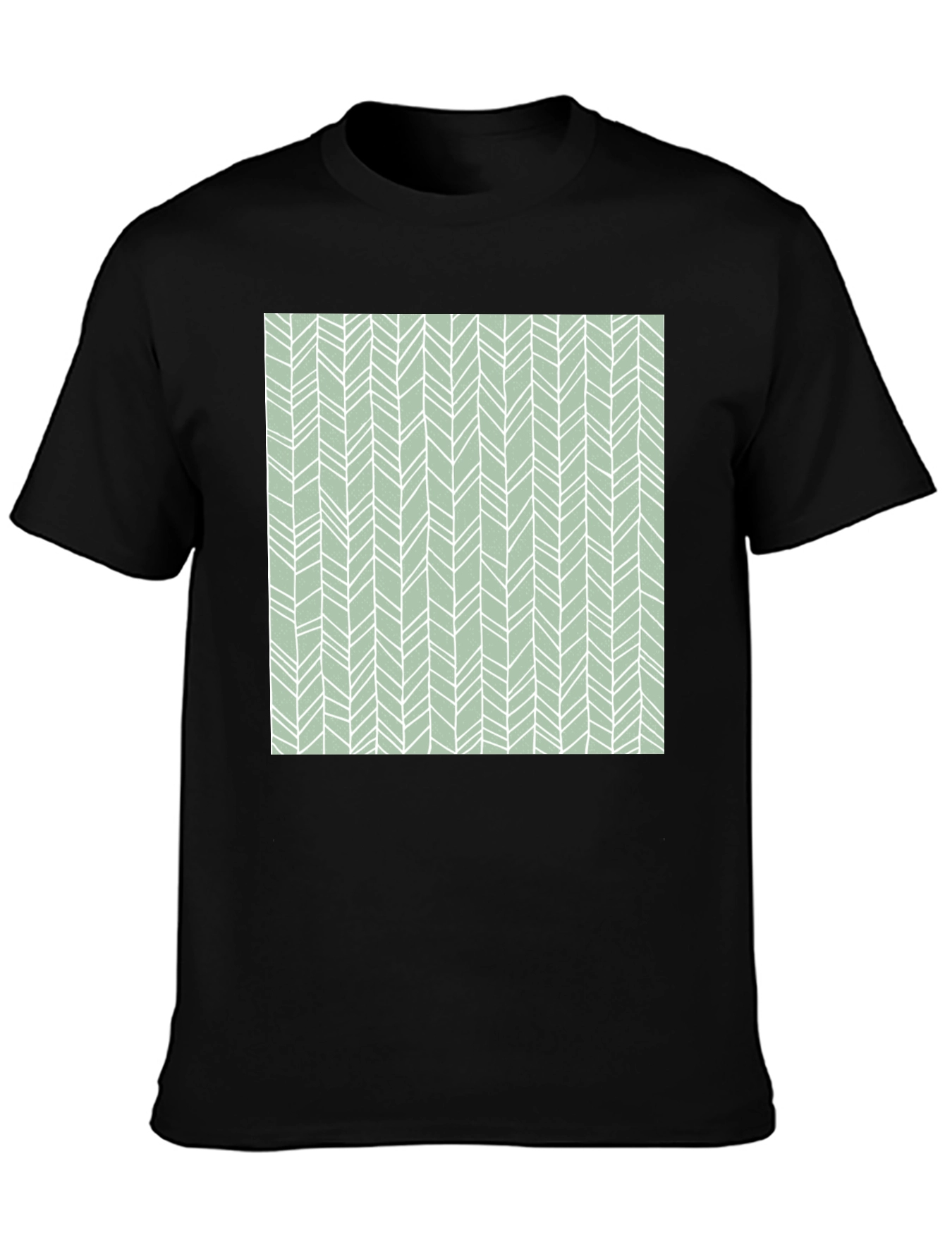 Patterned Graphic Tee - Casual Comfort