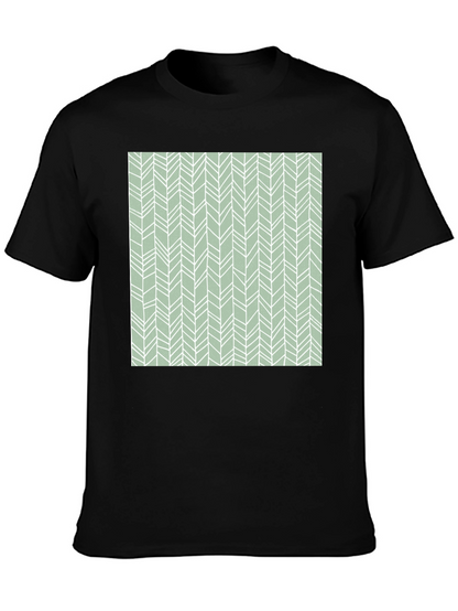 Patterned Graphic Tee - Casual Comfort