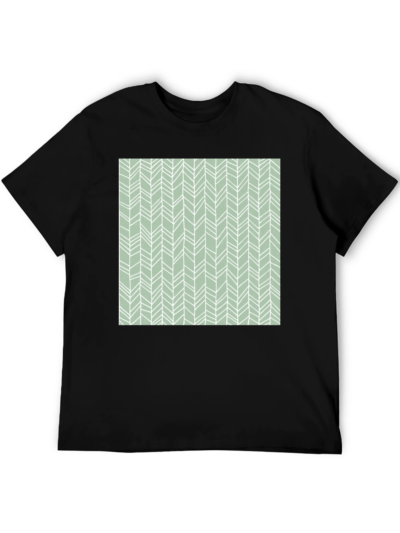 Patterned Graphic Tee - Casual Comfort