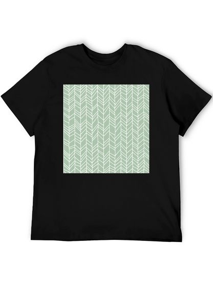 Patterned Graphic Tee - Casual Comfort
