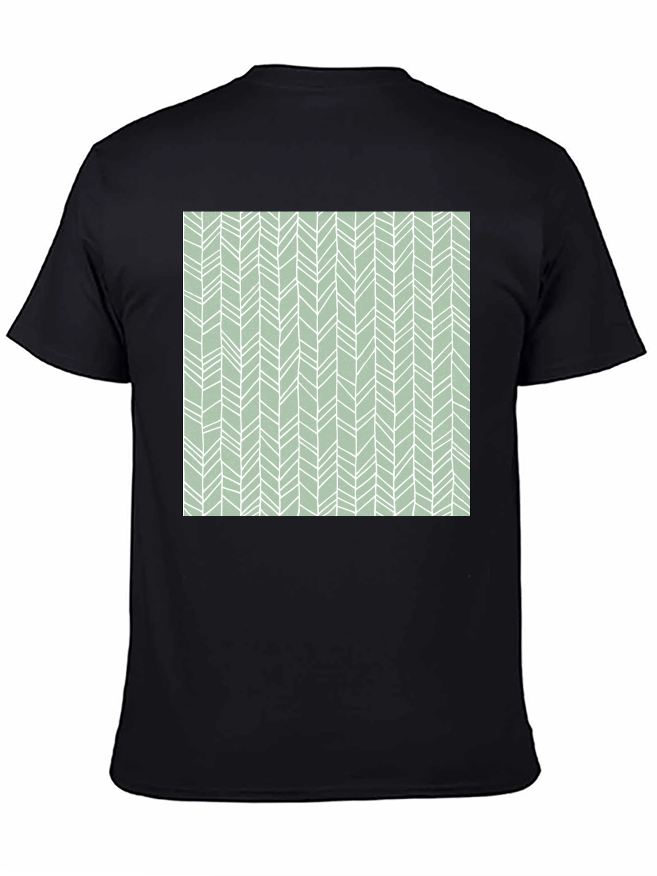 Patterned Graphic Tee - Casual Comfort