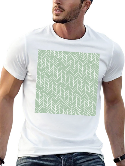 Patterned Graphic Tee - Casual Comfort