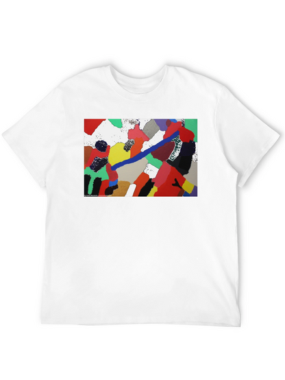 Abstract Art Black T-Shirt