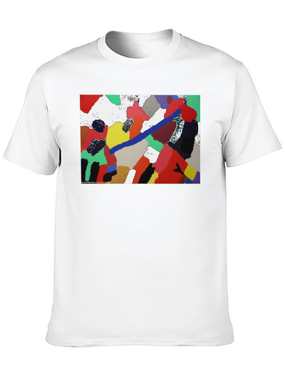 Abstract Art Black T-Shirt