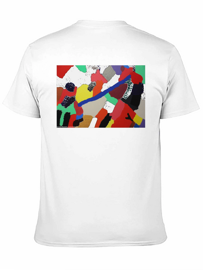 Abstract Art Black T-Shirt