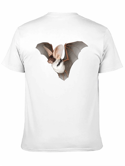Bat Graphic Tee - Black Unisex T-Shirt