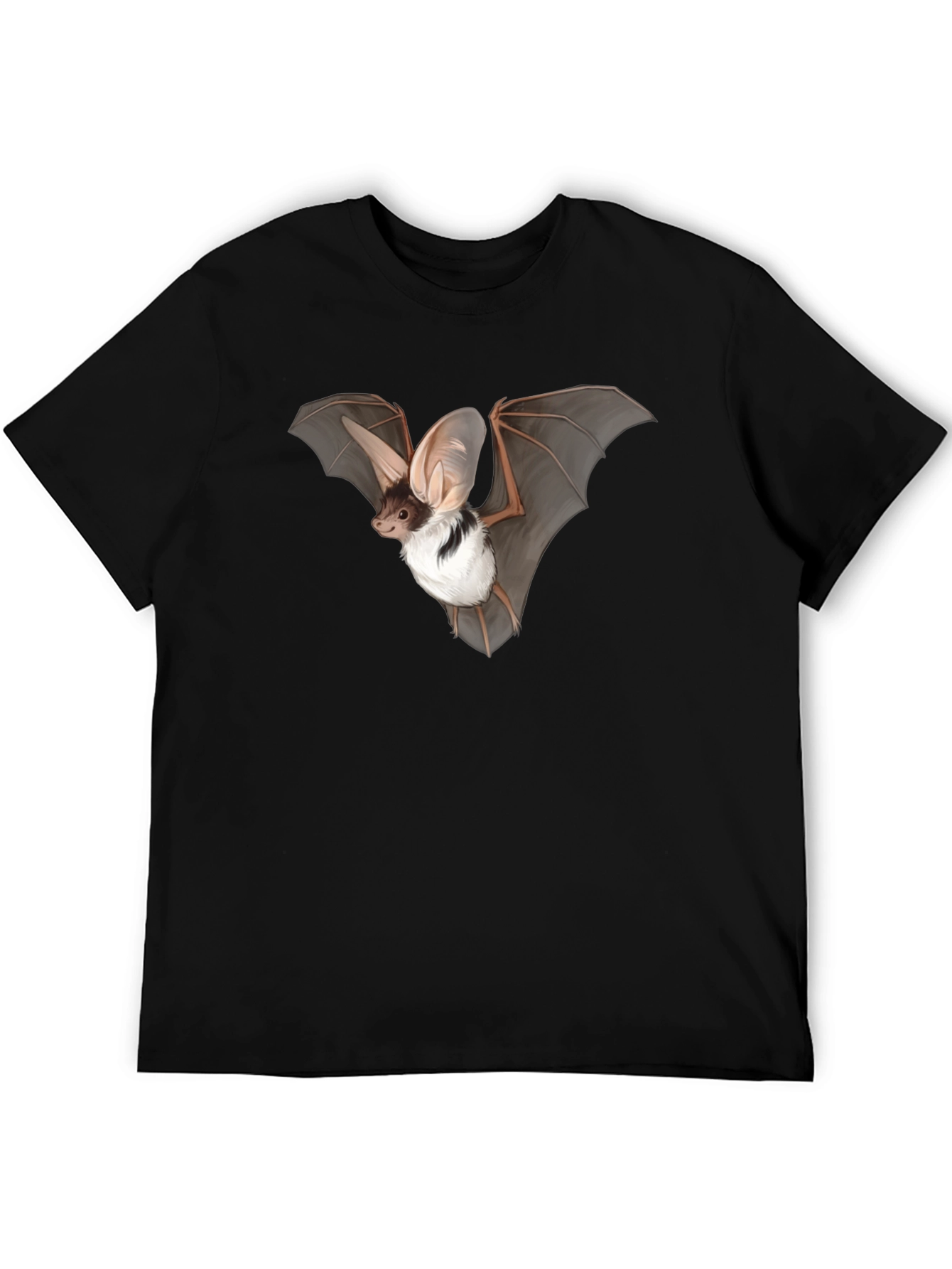 Bat Graphic Tee - Black Unisex T-Shirt