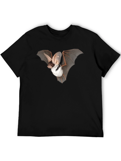 Bat Graphic Tee - Black Unisex T-Shirt