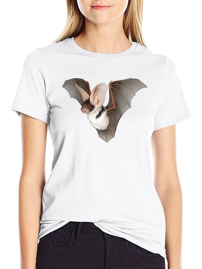Bat Graphic Tee - Black Unisex T-Shirt