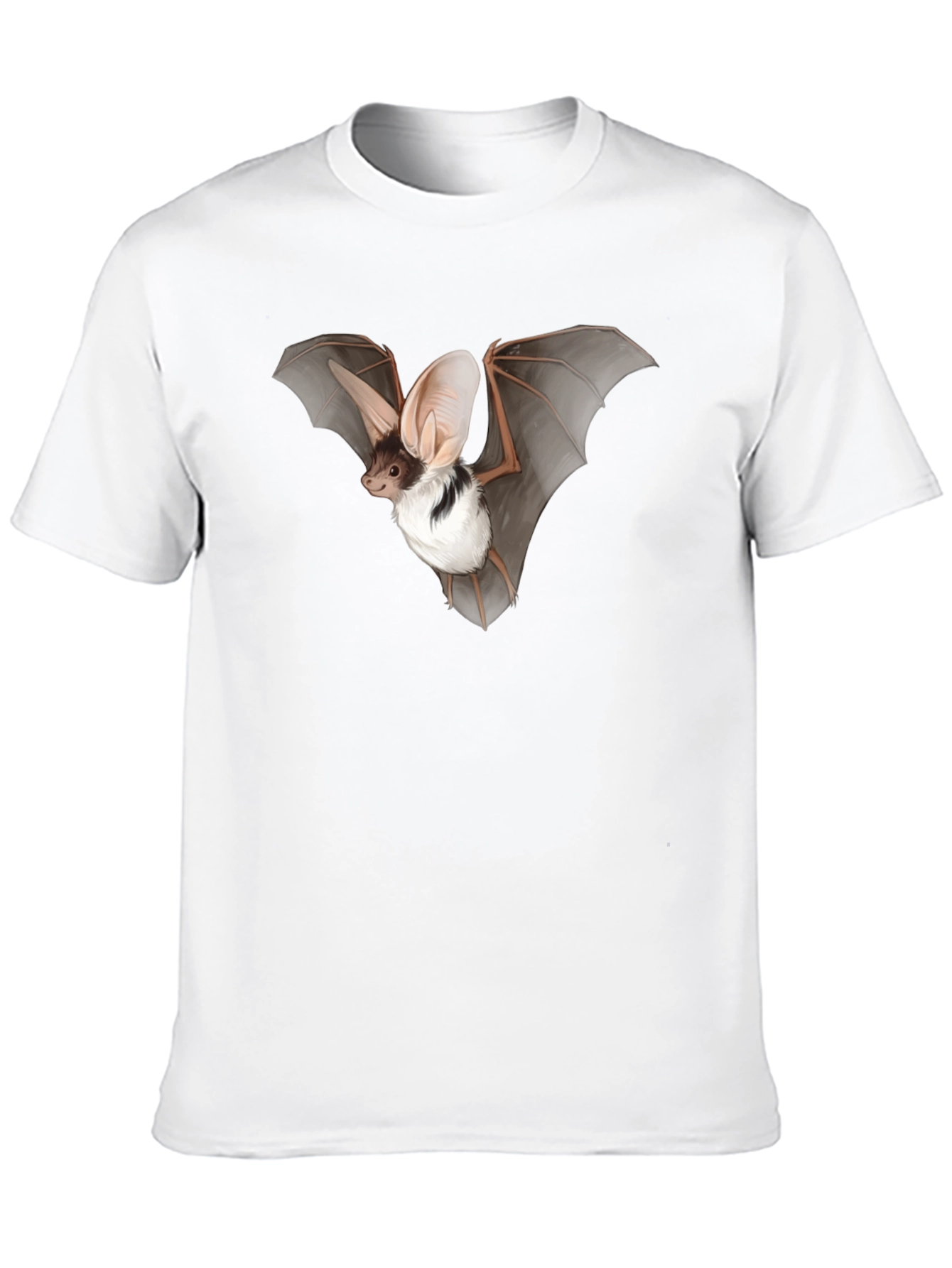 Bat Graphic Tee - Black Unisex T-Shirt