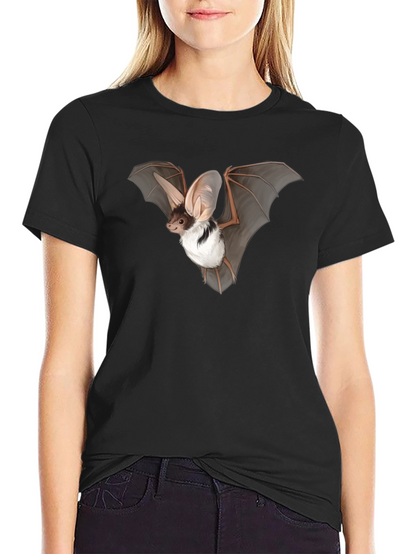 Bat Graphic Tee - Black Unisex T-Shirt