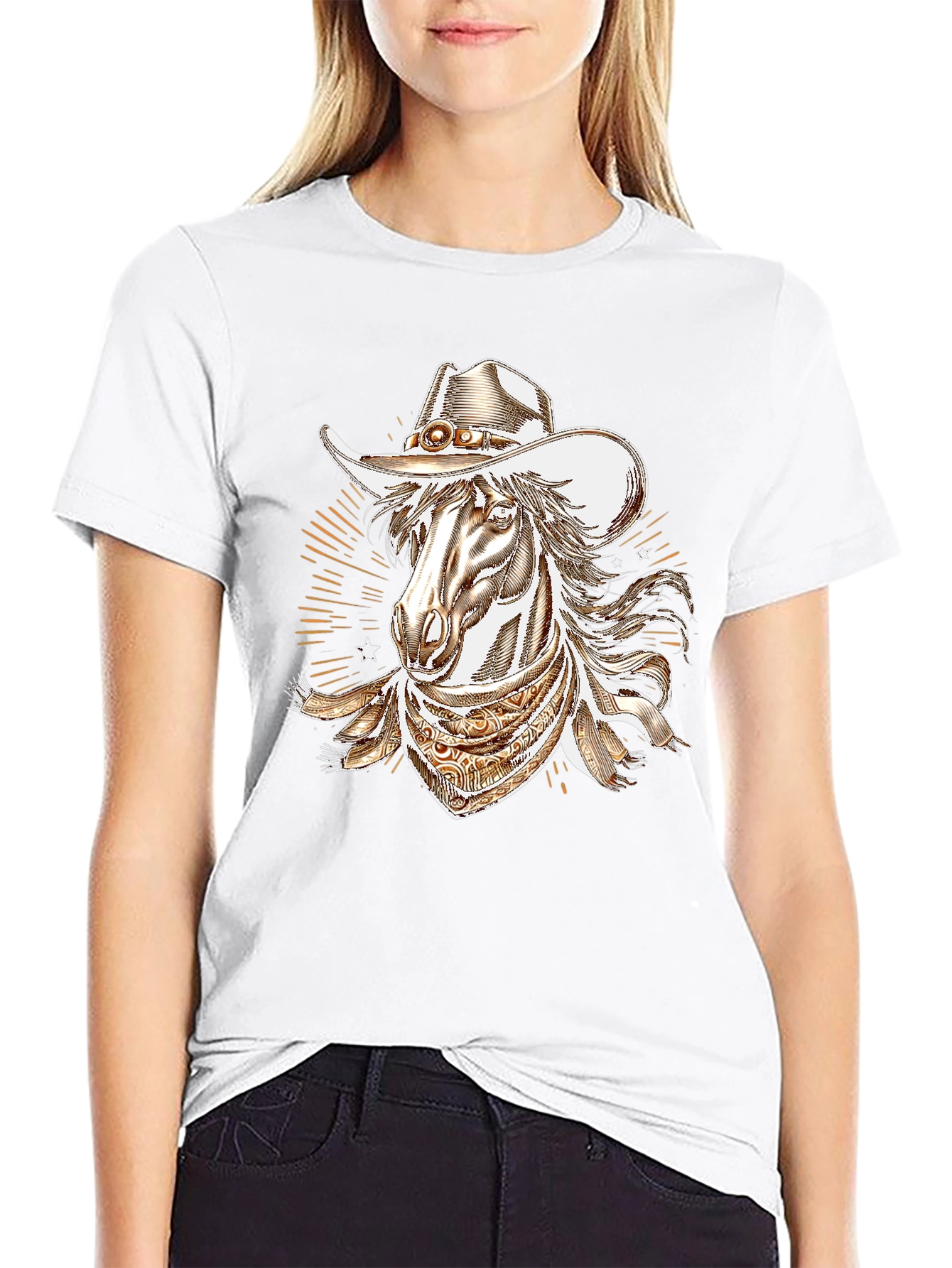 Cowboy Horse Graphic Tee