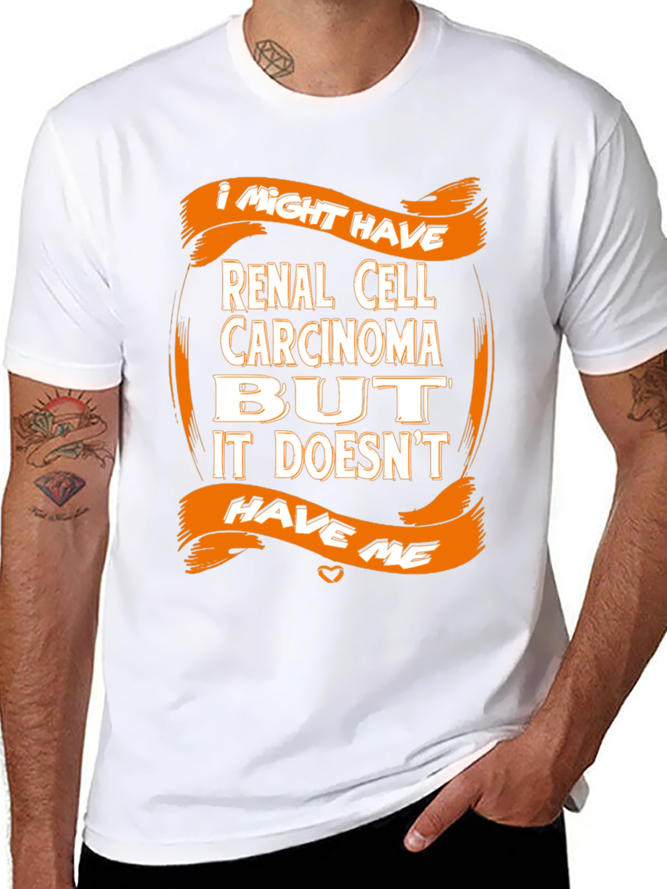 Renal Cell Carcinoma Awareness Graphic T-Shirt