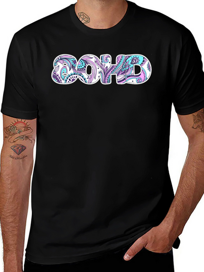 Boho ADHD T-Shirt - Patterned Novelty Tee