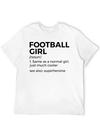 Football Girl Definition T-Shirt