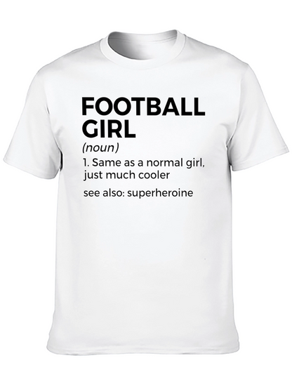 Football Girl Definition T-Shirt