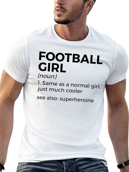 Football Girl Definition T-Shirt