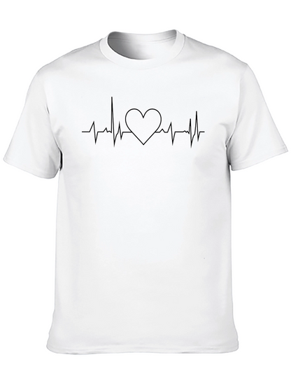 Heartbeat Heart Line T-Shirt
