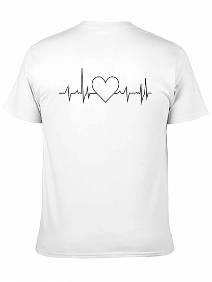 Heartbeat Heart Line T-Shirt
