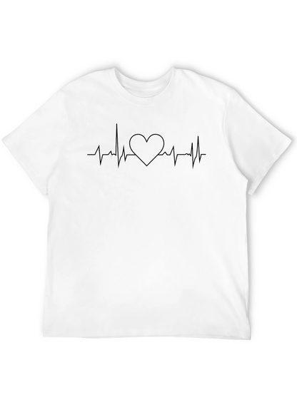 Heartbeat Heart Line T-Shirt