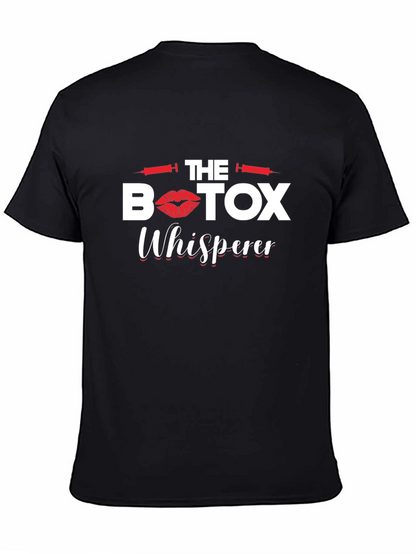 Botox Whisperer Graphic Tee - Stylish Aesthetician Gift