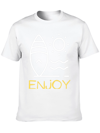 Enjoy Surfboard Graphic Tee