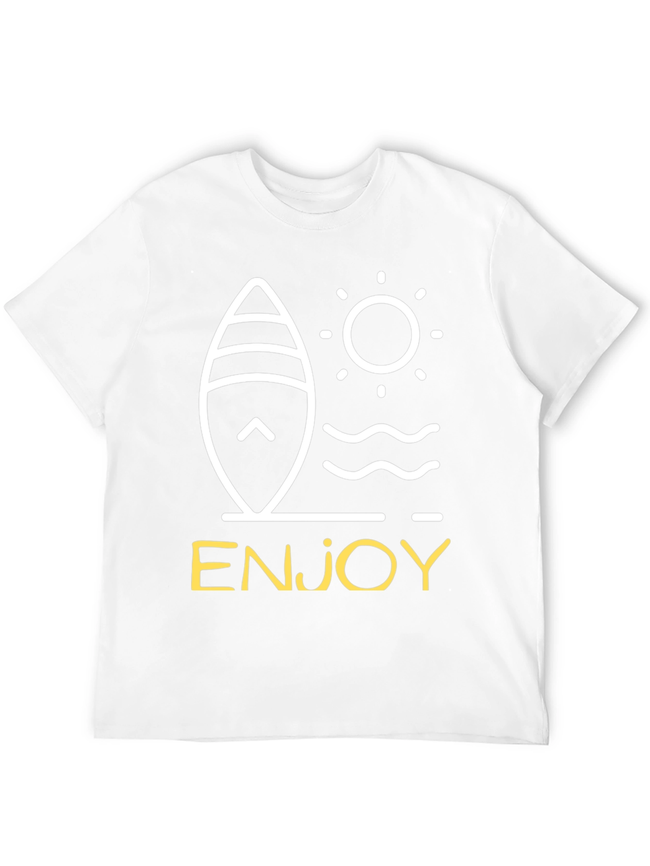 Enjoy Surfboard Graphic Tee