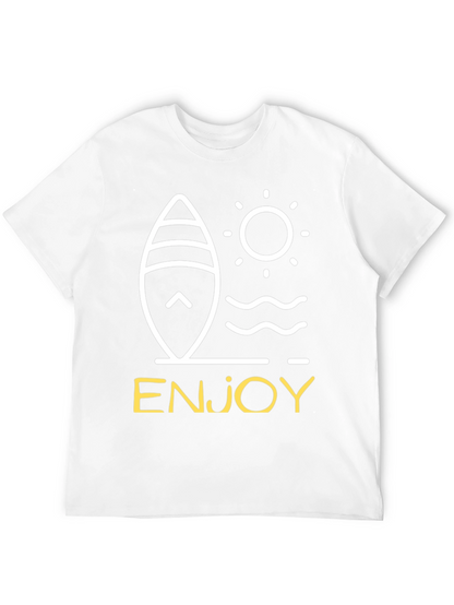 Enjoy Surfboard Graphic Tee