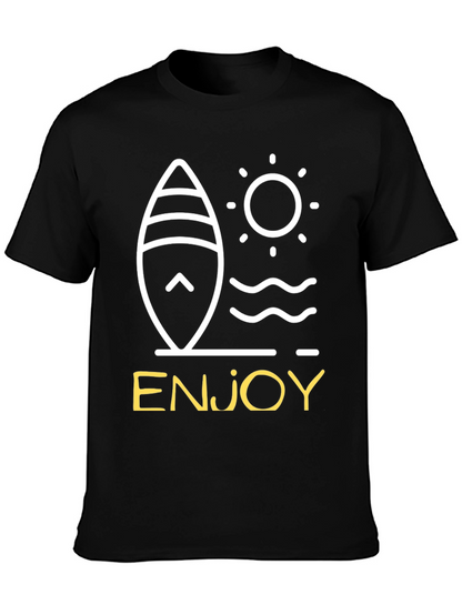 Enjoy Surfboard Graphic Tee