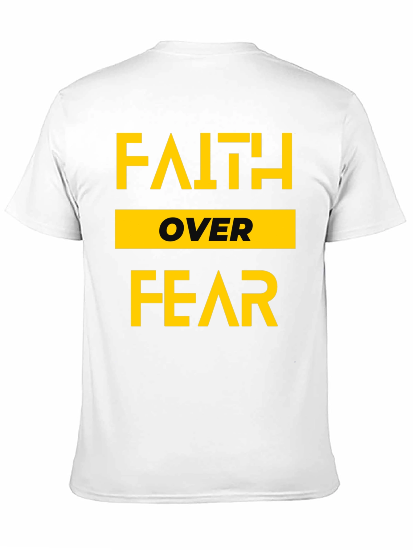 Faith Over Fear Graphic Tee - Black