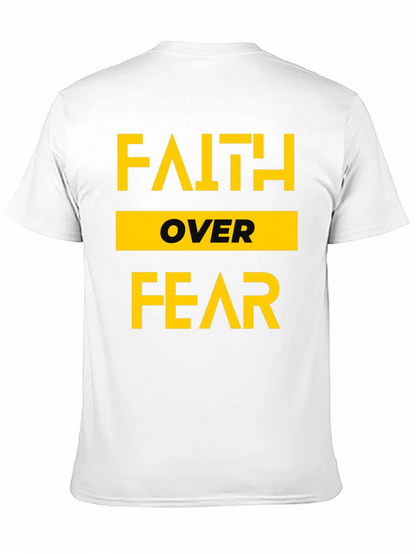 Faith Over Fear Graphic Tee - Black