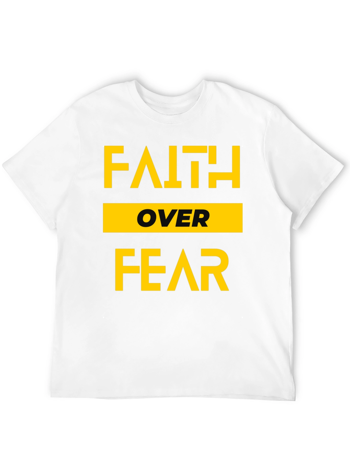 Faith Over Fear Graphic Tee - Black