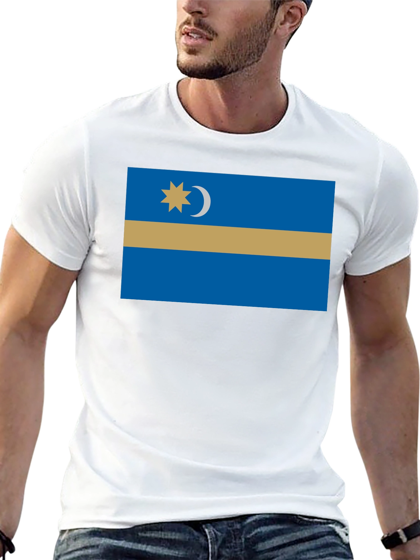 Szeklerland Flag T-Shirt - Black