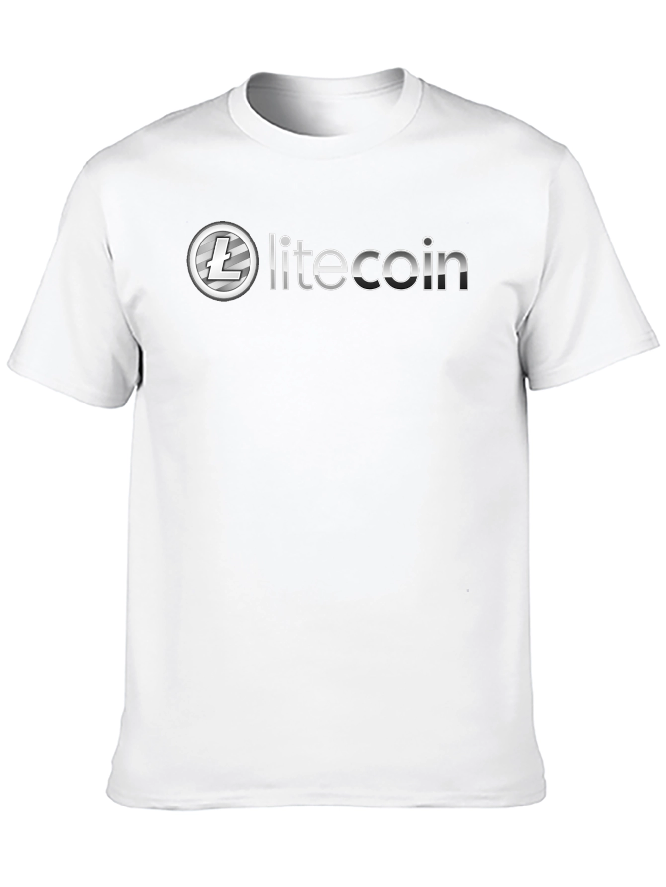 Litecoin Crypto T-Shirt - Black