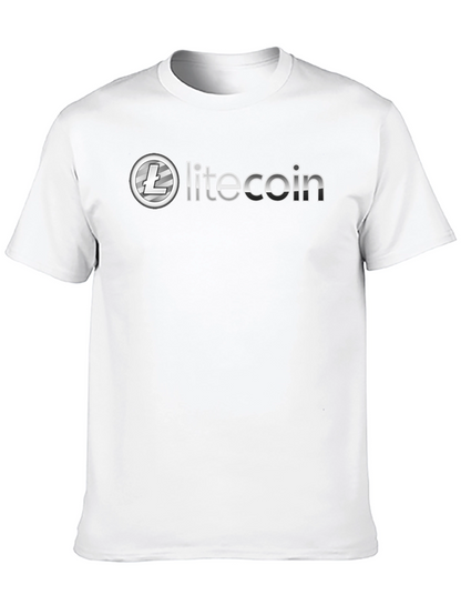 Litecoin Crypto T-Shirt - Black