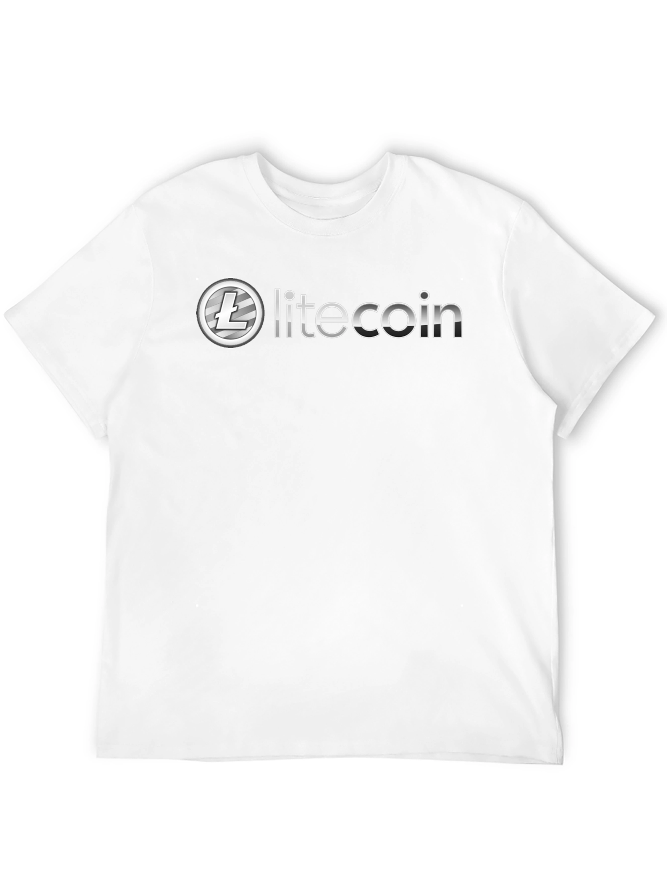 Litecoin Crypto T-Shirt - Black