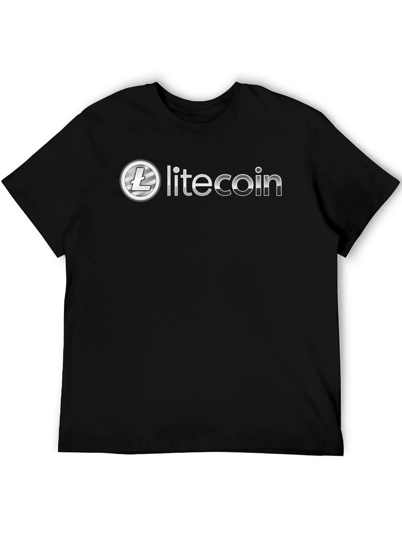 Litecoin Crypto T-Shirt - Black